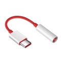 OnePlus - USB C auf 3.5 mm AUX Klinken Adapter (2681700) - Rot