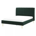 Bett mit Lattenrost aus Samtstoff Modern MARVILLE Bett mit Lattenrost aus Samtstoff Modern MARVILLE