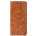 iPhone 12 Pro Max - Stand Flip Case Hülle braun