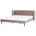 Bett mit Lattenrost aus Samtstoff Klassisch ARETTE Bett mit Lattenrost aus Samtstoff Klassisch ARETTE