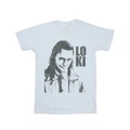 Loki Head Poster Tshirt Unisex Weiss 128