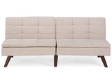 Beliani, Schlafcouch aus Polyester Skandinavisch RONNE Schlafcouch aus Polyester Skandinavisch RONNE