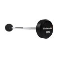 Gladiatorfit, GladiatorFit Langhantel Gummi : 25 KG Langhantel