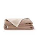 La Redoute Intérieurs - Zweifarbige Wolldecke Morzine, 240X220CM, Beige
