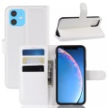 iPhone 11 - Leder Etui Hülle mit Kartenfach