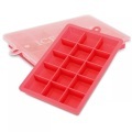 Intirilife - 2x Eiswürfelformen, Rot
