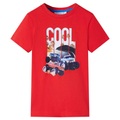 vidaXL Kinder-T-Shirt Rot 140