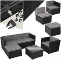 Rattan Lounge Lignano mit Sessel Rattan Lounge Lignano mit Sessel