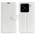 Cover-Discount - Xiaomi 15 - Leder Etui Hülle, Weiss