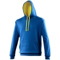 Kapuzenpullover Kapuzensweatshirt Damen Königsblau XL