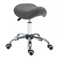 Northio, Northio - Rollhocker Höhenverstellbarer Arbeitshocker mit Rädern, Drehbar, Kunstleder, Grau, One Size