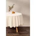 Tiseco - Tischdecke MYRNA, 180cm, Elfenbein