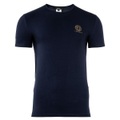 Versace, T-shirt Figurbetont Herren Blau XXL