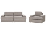 Wohnzimmer Set Aus Polyester Klassisch Alla Unisex Erdbraun ONE SIZE