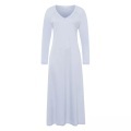 Pure Essence - Nachthemd Langarm Damen Blau XS