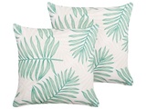 Kissen 2er Set aus Polyester Modern POGGIO Kissen 2er Set aus Polyester Modern POGGIO