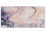 Beliani, Beliani Teppich beige-blau 80 x 150 cm Kurzflor GEBZE