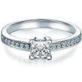 Damen Ring Damen Silber 49