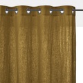 Vorhang Onega Aus Vorgewaschenem Leinen Unisex Braun 135x180 cm