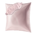 undefined, Ailoria - Kopfkissenbezug (80 x 80 cm) und Schlafmaske aus Seide - Rose