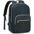 Only-bags.store - Rucksack, wasserdichte Laptop-Tasche Tagesrucksäcke Eleganter Schulrucksack mit USB-Ladeanschluss, für Damen, Blau, One Size