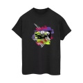 Donald Duck Ear Plug Bright Tshirt Damen Schwarz S