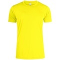Tshirt Aktiv Herren Gelb Bunt XS