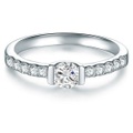 Damen Ring Damen Silber 54