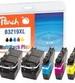 Peach Spar Pack Plus Tintenpatronen, kompatibel zu Brother LC-3219XL