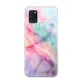 Galaxy A21s - Softes Silikon Gummi Case Marble bunt