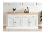 Vente-unique, Sideboard HONFLEUR 4 Türen 2 Schubladen Sideboard HONFLEUR 4 Türen 2 Schubladen