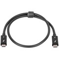 Akyga USB-Kabel Thunderbolt Stecker, Thunderbolt Stecker 50 cm Schwarz AK-USB-33
