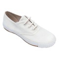 Schnürturnschuhe Jungen Weiss 33