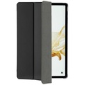 Hama Fold Clear BookCase Samsung Galaxy Tab S7, Samsung Galaxy Tab S8 Schwarz, Transparent Tablet Tasche,