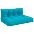 vidaXL Kissen für Palettensofa 2 Stk. Türkis Stoff