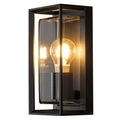Konstsmide Brindisi 7874-750 Außenwandleuchte LED E27 20 W Schwarz