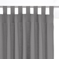 Vorhang Mit Schlaufen Scenario Unisex Grau 135x220cm