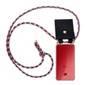 Handy Kette für Asus ZenFone 4 Selfie PRO Silikon mit Gold Ringen