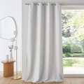 Verdunkelungsvorhang Voda Mit Ösenaufhängung Unisex Grau 140x180 cm