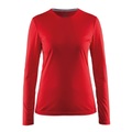 Mind Langarm Tshirt Damen Rot Bunt XS