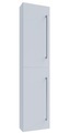 MID.YOU Hochschrank 33/150/22 cm , VCB 6 , Weiss , Holzwerkstoff , 33x150x22 cm , melaminharzbeschichtet,melaminharzbeschichtet,Nachbildung,Nachbildung , hängend , 000657016301