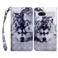 Google Pixel 7a - Etui Glitzer Effekt Husky