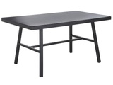 Beliani, Gartentisch aus Aluminium Modern CANETTO Gartentisch aus Aluminium Modern CANETTO