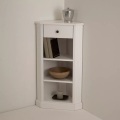 Eckregal Authentic Style, weiss lackiert