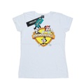 Logo Crest Tshirt Damen Weiss M