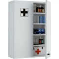 VCM, Medizinschrank Arzneischrank Apothekerschrank Wand Schrank abschließbar Medasa XL Medizinschrank Arzneischrank Apothekerschrank Wand Schrank abschließbar Medasa XL