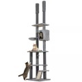 PawHut - Katzenbaum, One Size, Grau