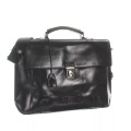 The Bridge B-Hydro - 40cm Aktentasche in Nero/Gun Metal