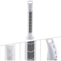 Turmventilator 40 W Säulenventilator Standventilator Ventilator Weiß Unisex