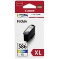 Canon Tintenpatrone CL-586XL Original einzeln Cyan, Gelb, Magenta 6226C001 Druckerpatrone